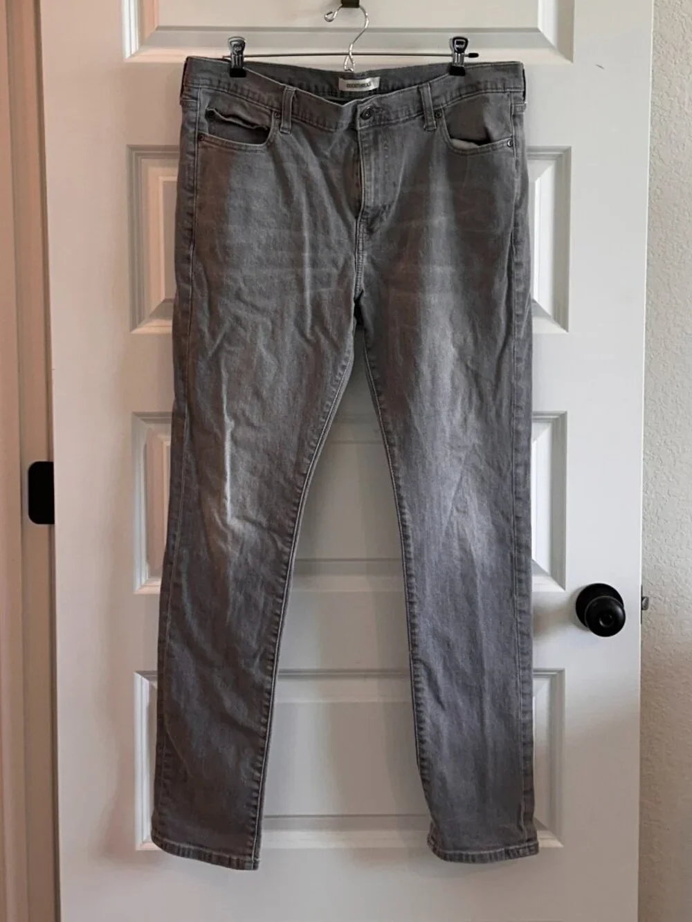 Goodthreads Gray Skinny Jeans 36x32